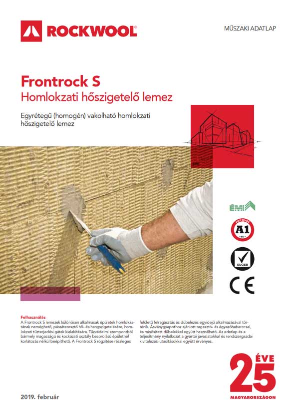 Rockwool Frontrock S adatlap